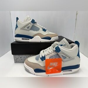 Jordan 4 Retro Military Blue (2024) Men’s Sneakers Size 6.5 FV5029-141
